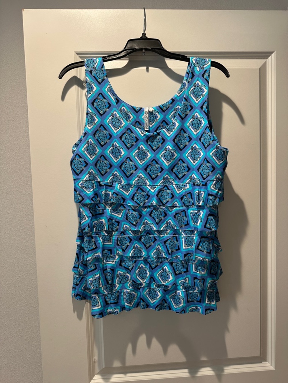 Lulu-B Blue Cha Cha Tank